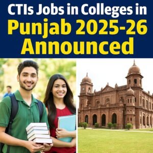 سی ٹی ائیز جابز کا اعلان کر دیا گیا ہے اور پورٹل اوپن کر دیا گیا ۔جلدی اپلائی کر لیں ۔کہیں دیر نہ ہو جائے